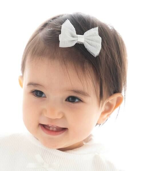 fillot de bebe reduction / フィヨ デュ ベベ ルダクティオン ベビー・キッズグッズ | 【日本製】ラメチュールリボンヘアクリップ | 詳細2