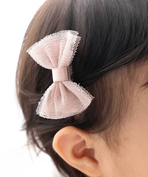 fillot de bebe reduction / フィヨ デュ ベベ ルダクティオン ベビー・キッズグッズ | 【日本製】ラメチュールリボンヘアクリップ | 詳細7