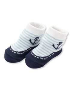 fillot de bebe reduction / フィヨ デュ ベベ ルダクティオン ベビー・キッズグッズ | ボーダーイカリカップソックス(8~13cm)