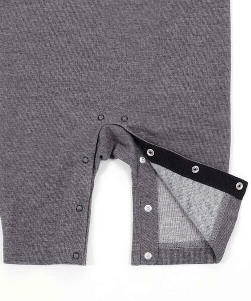 fillot de bebe reduction / フィヨ デュ ベベ ルダクティオン ロンパース | 天竺ボーダーシャツ&ロンパースセット(70~80cm) | 詳細15