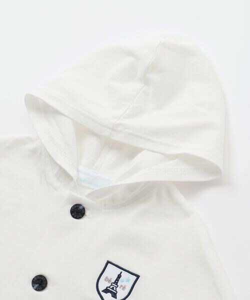 fillot de bebe reduction / フィヨ デュ ベベ ルダクティオン ベビー・キッズウエア | 【 UVカット 】天竺フード付きマント(60~90cm) | 詳細5