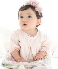 fillot de bebe reduction / フィヨ デュ ベベ ルダクティオン ベビー・キッズウエア | 【 UVカット 】ブライト天竺ボレロカーディガン(70~90cm)