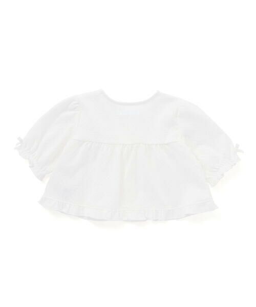 fillot de bebe reduction / フィヨ デュ ベベ ルダクティオン ベビー・キッズウエア | 【 UVカット 】ブライト天竺ボレロカーディガン(70~90cm) | 詳細3