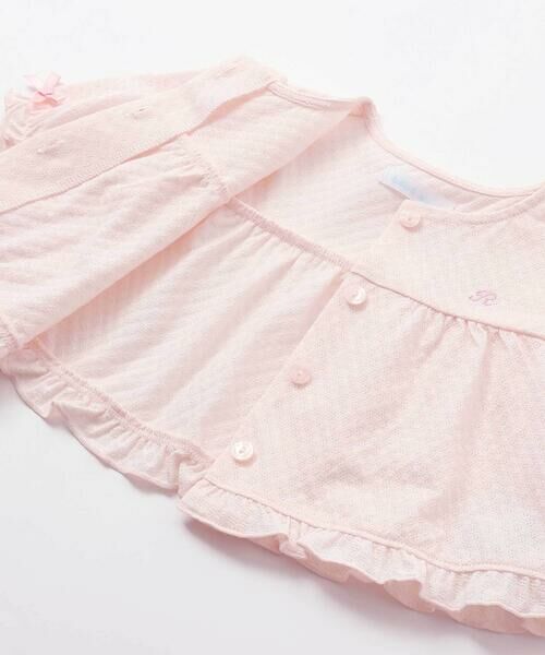 fillot de bebe reduction / フィヨ デュ ベベ ルダクティオン ベビー・キッズウエア | 【 UVカット 】ブライト天竺ボレロカーディガン(70~90cm) | 詳細12