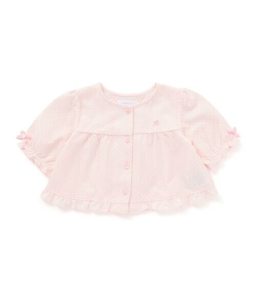 fillot de bebe reduction / フィヨ デュ ベベ ルダクティオン ベビー・キッズウエア | 【 UVカット 】ブライト天竺ボレロカーディガン(70~90cm) | 詳細6