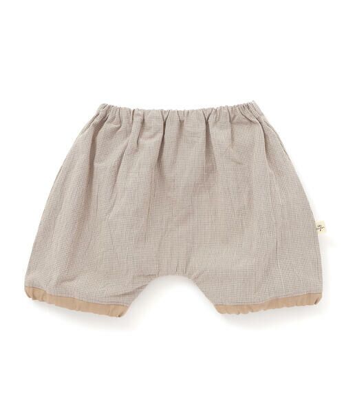 fillot de bebe reduction / フィヨ デュ ベベ ルダクティオン ベビー・キッズウエア | オーガニックコットンチェッククマパンツ(60~90cm) | 詳細4