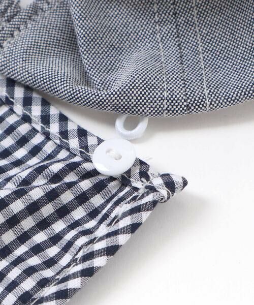 fillot de bebe reduction / フィヨ デュ ベベ ルダクティオン ベビー・キッズグッズ | 【 UVカット 】オックスくま耳日よけ付きキャップ(44~50cm) | 詳細10