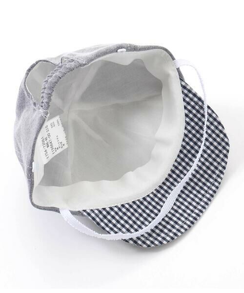 fillot de bebe reduction / フィヨ デュ ベベ ルダクティオン ベビー・キッズグッズ | 【 UVカット 】オックスくま耳日よけ付きキャップ(44~50cm) | 詳細12