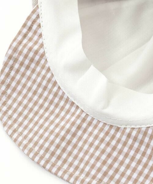 fillot de bebe reduction / フィヨ デュ ベベ ルダクティオン ベビー・キッズグッズ | 【 UVカット 】オックスくま耳日よけ付きキャップ(44~50cm) | 詳細18