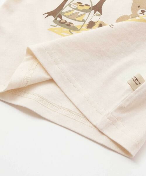 fillot de bebe reduction / フィヨ デュ ベベ ルダクティオン ベビー・キッズウエア | オーガニックコットンクマチェック半袖Tシャツ(70~90cm) | 詳細9