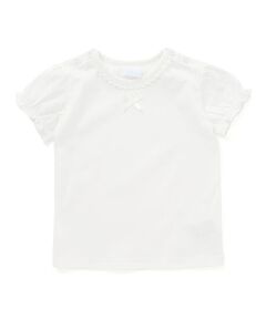 fillot de bebe reduction / フィヨ デュ ベベ ルダクティオン ベビー・キッズウエア | 天竺パフスリープ半袖Tシャツ(70~90cm)