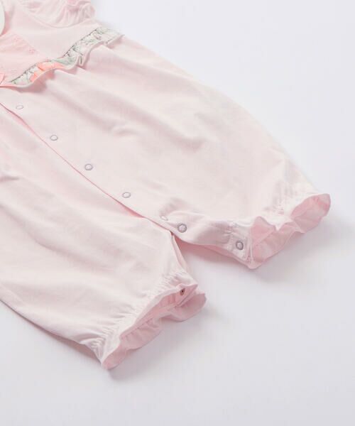 fillot de bebe reduction / フィヨ デュ ベベ ルダクティオン ロンパース | リバティプリント(Irma's Garden)タナローン2WAYオール | 詳細8