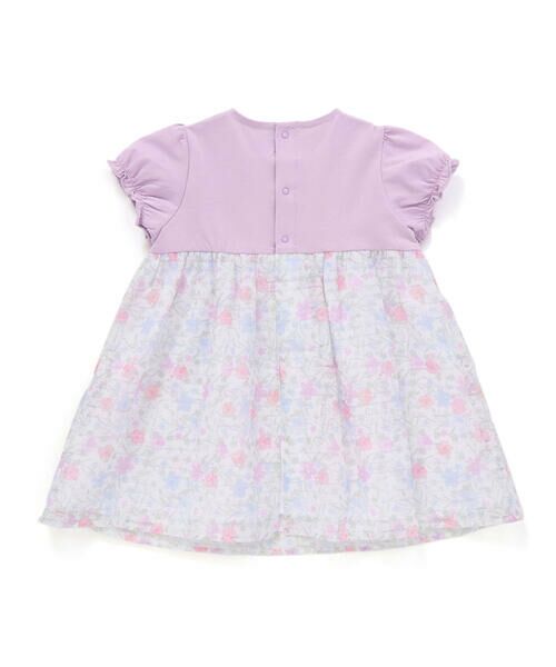 fillot de bebe reduction / フィヨ デュ ベベ ルダクティオン ベビー・キッズウエア | オーガンジー花柄プリントワンピース(70~90cm) | 詳細12