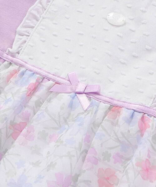 fillot de bebe reduction / フィヨ デュ ベベ ルダクティオン ベビー・キッズウエア | オーガンジー花柄プリントワンピース(70~90cm) | 詳細16