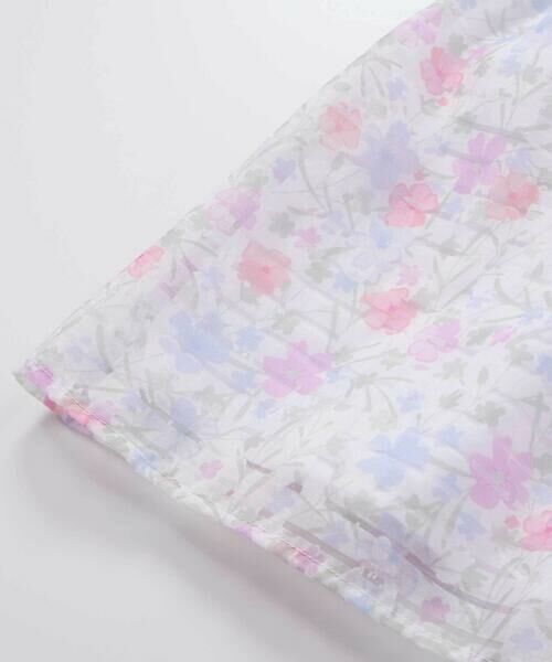 fillot de bebe reduction / フィヨ デュ ベベ ルダクティオン ベビー・キッズウエア | オーガンジー花柄プリントワンピース(70~90cm) | 詳細22