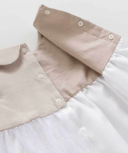 fillot de bebe reduction / フィヨ デュ ベベ ルダクティオン ミニ丈・ひざ丈ワンピース | 【日本製】シャンタンチュールスカートドレス(70~90cm) | 詳細10