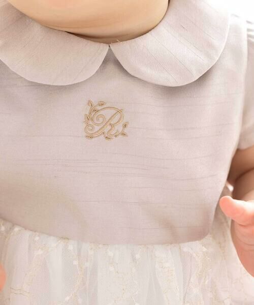 fillot de bebe reduction / フィヨ デュ ベベ ルダクティオン ミニ丈・ひざ丈ワンピース | 【日本製】シャンタンチュールスカートドレス(70~90cm) | 詳細3