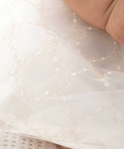 fillot de bebe reduction / フィヨ デュ ベベ ルダクティオン ミニ丈・ひざ丈ワンピース | 【日本製】シャンタンチュールスカートドレス(70~90cm) | 詳細4