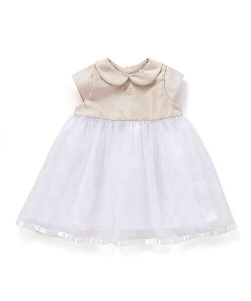 fillot de bebe reduction / フィヨ デュ ベベ ルダクティオン ミニ丈・ひざ丈ワンピース | 【日本製】シャンタンチュールスカートドレス(70~90cm) | 詳細5