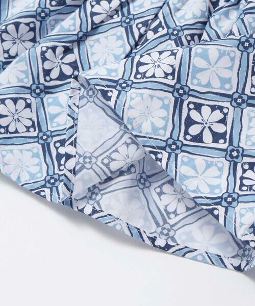 fillot de bebe reduction / フィヨ デュ ベベ ルダクティオン ベビー・キッズウエア | 【お揃い】BeBe復刻アーカイブタイル柄チュニックブルマセット(70~90cm) | 詳細9