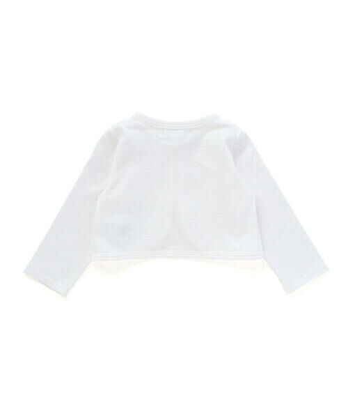 fillot de bebe reduction / フィヨ デュ ベベ ルダクティオン ベビー・キッズウエア | 【日本製】ピケタック天竺ボレロ(70~90cm) | 詳細4