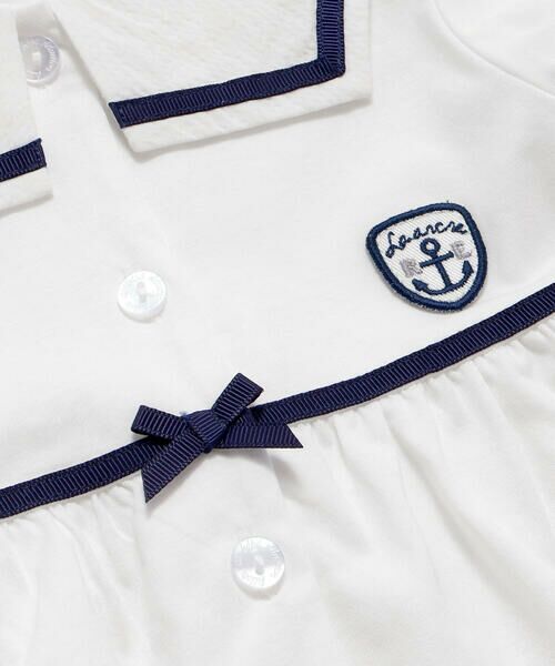 fillot de bebe reduction / フィヨ デュ ベベ ルダクティオン ベビー・キッズウエア | 天竺マリンセーラーブラウス(70~90cm) | 詳細11