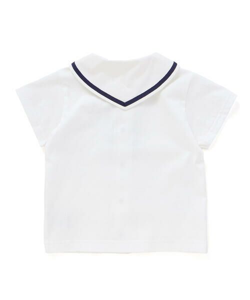 fillot de bebe reduction / フィヨ デュ ベベ ルダクティオン ベビー・キッズウエア | 天竺マリンブラウス(70~90cm) | 詳細5