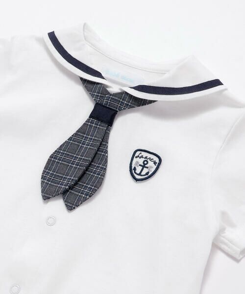 fillot de bebe reduction / フィヨ デュ ベベ ルダクティオン ベビー・キッズウエア | 天竺マリンブラウス(70~90cm) | 詳細6