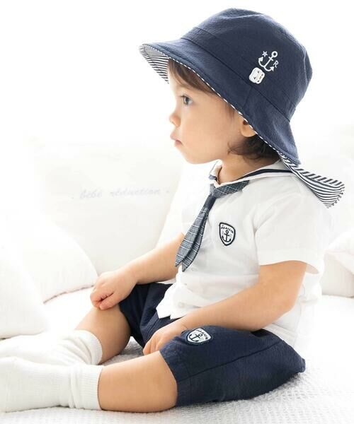 fillot de bebe reduction / フィヨ デュ ベベ ルダクティオン ベビー・キッズウエア | マリンショートパンツ(70~90cm) | 詳細2