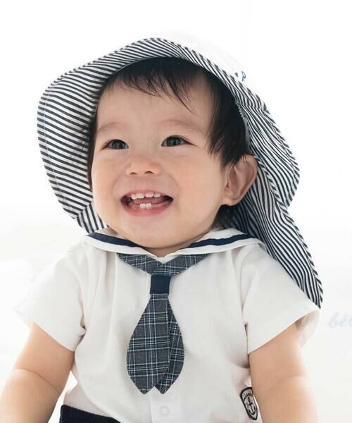 fillot de bebe reduction / フィヨ デュ ベベ ルダクティオン ベビー・キッズグッズ | サッカーマリンハット(44~50cm) | 詳細1