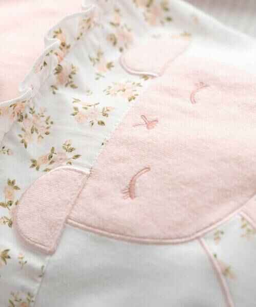 fillot de bebe reduction / フィヨ デュ ベベ ルダクティオン ベビー・キッズグッズ | 天竺ウサギパッチスリーパー(50~90cm) | 詳細3