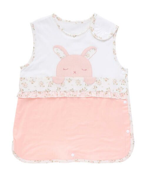 fillot de bebe reduction / フィヨ デュ ベベ ルダクティオン ベビー・キッズグッズ | 天竺ウサギパッチスリーパー(50~90cm) | 詳細4