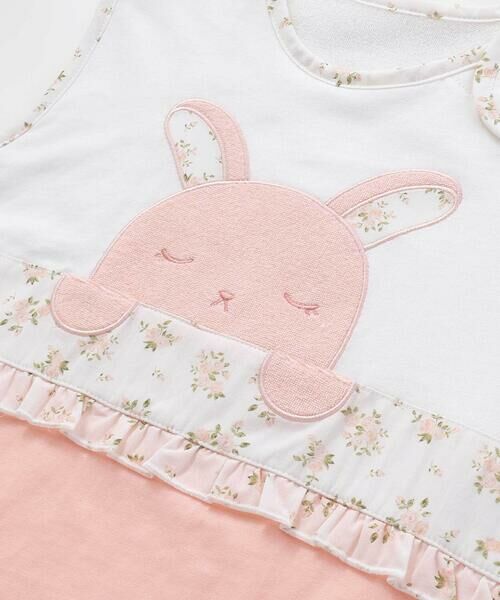 fillot de bebe reduction / フィヨ デュ ベベ ルダクティオン ベビー・キッズグッズ | 天竺ウサギパッチスリーパー(50~90cm) | 詳細7