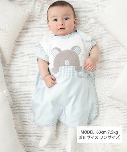 fillot de bebe reduction / フィヨ デュ ベベ ルダクティオン ベビー・キッズグッズ | 天竺コアラパッチスリーパー(50~90cm) | 詳細1