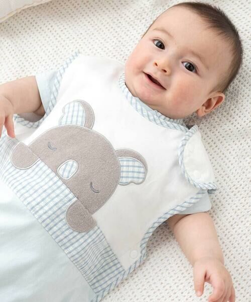 fillot de bebe reduction / フィヨ デュ ベベ ルダクティオン ベビー・キッズグッズ | 天竺コアラパッチスリーパー(50~90cm) | 詳細2