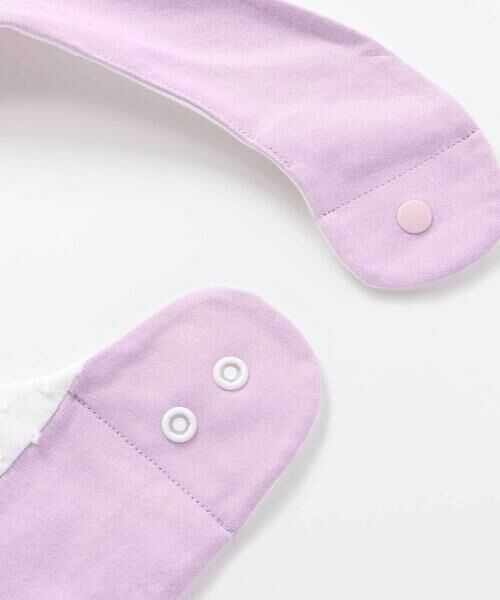 fillot de bebe reduction / フィヨ デュ ベベ ルダクティオン スタイ・ビブ | オーガンジー花柄プリント切り替えスタイ | 詳細10