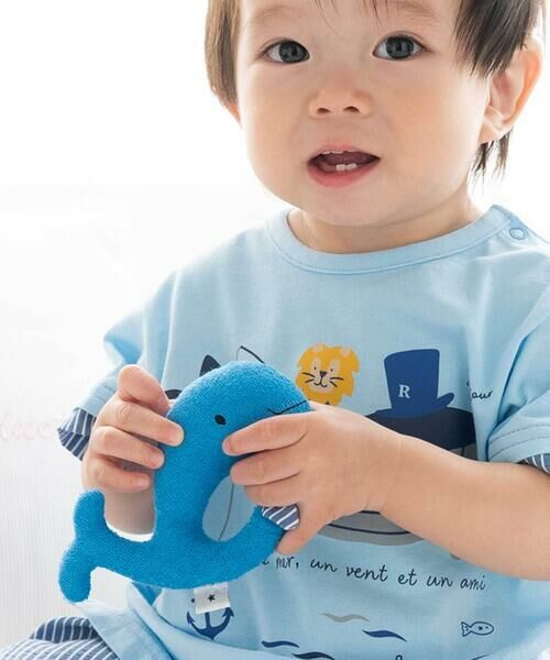 fillot de bebe reduction / フィヨ デュ ベベ ルダクティオン ベビー・キッズグッズ | 【日本製】パイルクジラガラガラ | 詳細1