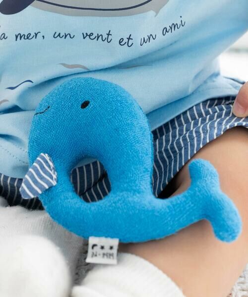 fillot de bebe reduction / フィヨ デュ ベベ ルダクティオン ベビー・キッズグッズ | 【日本製】パイルクジラガラガラ | 詳細3