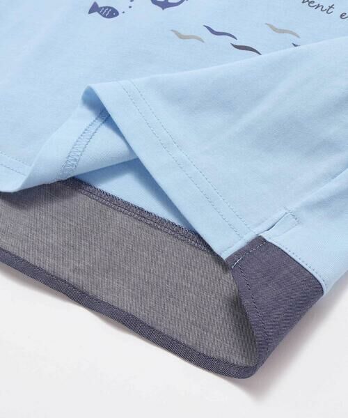 fillot de bebe reduction / フィヨ デュ ベベ ルダクティオン その他トップス | クジラライオン釣りTシャツ(70~90cm) | 詳細9