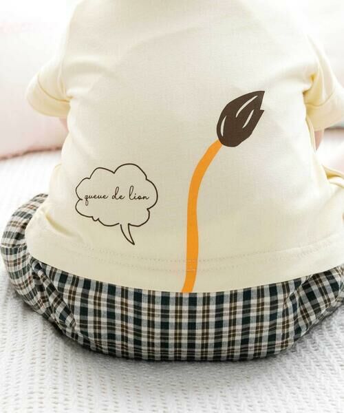 fillot de bebe reduction / フィヨ デュ ベベ ルダクティオン ロンパース | 天竺ライオンプリントカバーオール(70~80cm) | 詳細3