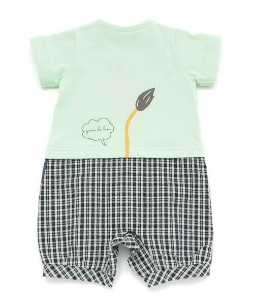 fillot de bebe reduction / フィヨ デュ ベベ ルダクティオン ロンパース | 天竺ライオンプリントカバーオール(70~80cm) | 詳細10