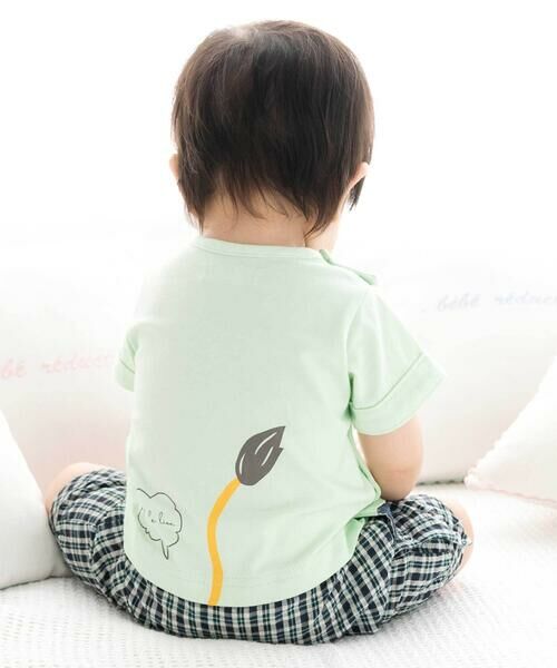 fillot de bebe reduction / フィヨ デュ ベベ ルダクティオン ロンパース | 天竺ライオンプリントカバーオール(70~80cm) | 詳細8