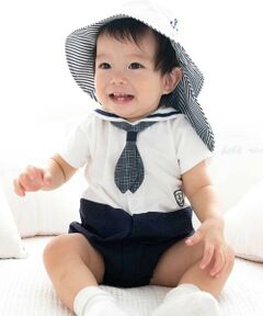 fillot de bebe reduction / フィヨ デュ ベベ ルダクティオン ロンパース | 天竺マリンボディミニ(70~80cm)