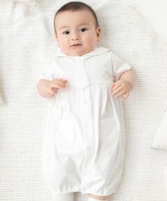 fillot de bebe reduction / フィヨ デュ ベベ ルダクティオン ロンパース | 天竺ホワイト2wayベンリオール(50~75cm)