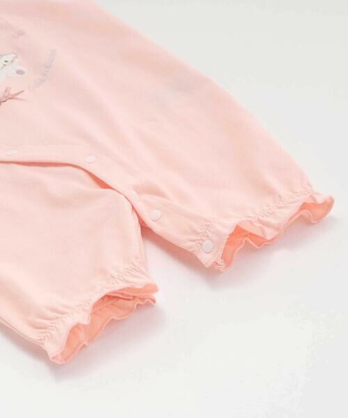 fillot de bebe reduction / フィヨ デュ ベベ ルダクティオン ロンパース | 天竺ウサギパッチ2WAYオール(50~75cm) | 詳細10