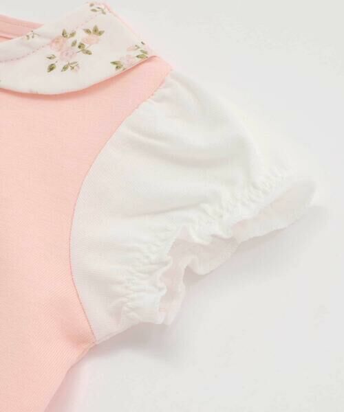 fillot de bebe reduction / フィヨ デュ ベベ ルダクティオン ロンパース | 天竺ウサギパッチ2WAYオール(50~75cm) | 詳細6