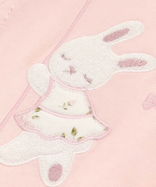 fillot de bebe reduction / フィヨ デュ ベベ ルダクティオン ロンパース | 天竺ウサギパッチ2WAYオール(50~75cm) | 詳細8