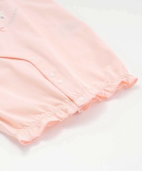 fillot de bebe reduction / フィヨ デュ ベベ ルダクティオン ロンパース | 天竺ウサギパッチ2WAYオール(50~75cm) | 詳細9