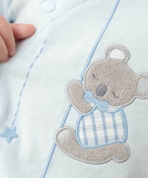 fillot de bebe reduction / フィヨ デュ ベベ ルダクティオン ロンパース | 天竺コアラパッチ2WAYオール(50~75cm) | 詳細3