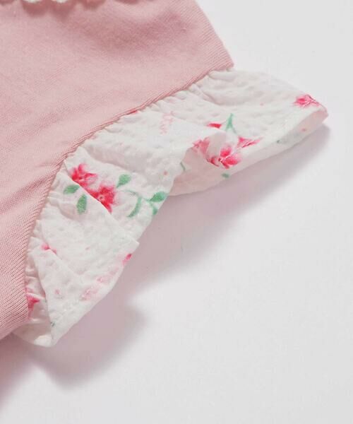fillot de bebe reduction / フィヨ デュ ベベ ルダクティオン ロンパース | 花柄リップルスカートボディミニ(70~80cm) | 詳細6